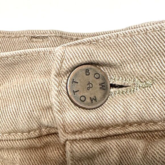 Mott & Bow Jeans Mens 38x30 Slim Merc Green Denim Straight Leg Stretch Casual - Picture 9 of 16